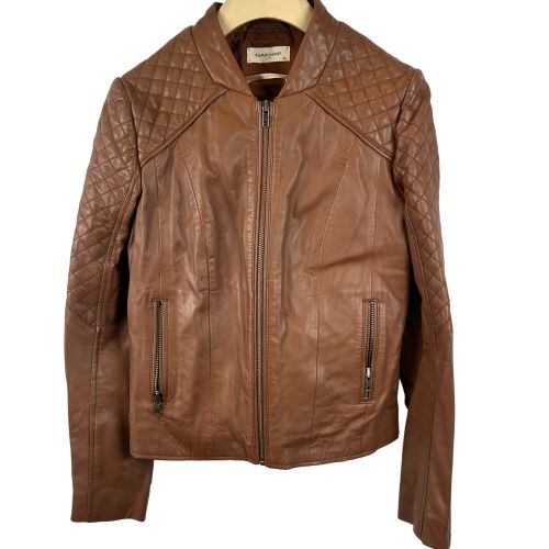Veste 100% cuire d'agneau - Taille 38 - NafNaf - Modalova