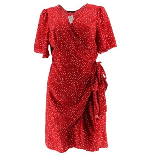 Robe bordeaux  pois blancs - -Taille 44 - shein - Modalova