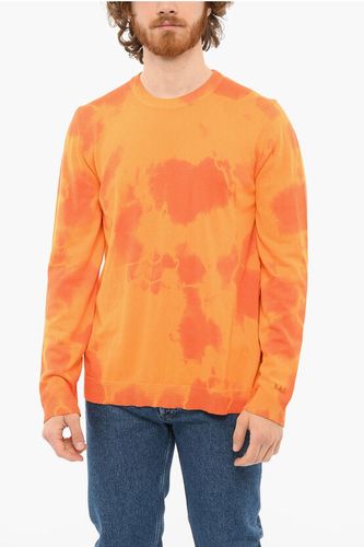 Crewneck Long Sleeved WAVE T-shirt Tie Dye Printed size M - Woolrich - Modalova