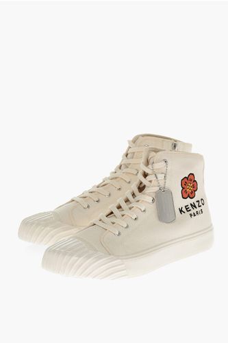 SCHOOL High Top Sneakers with Embroidery size 42 - Kenzo - Modalova
