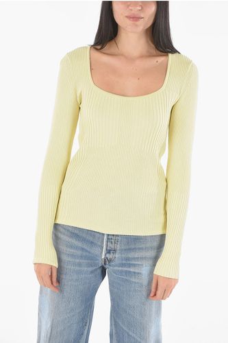 Round Neck Ribbed Sweater size L - Aeron - Modalova