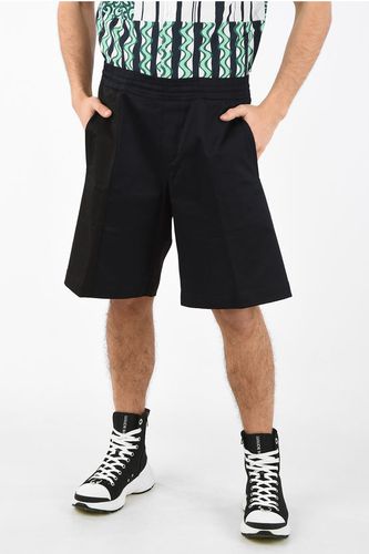 Stretch Cotton Oversized Shorts with Jetted Pockets size 50 - Neil Barrett - Modalova