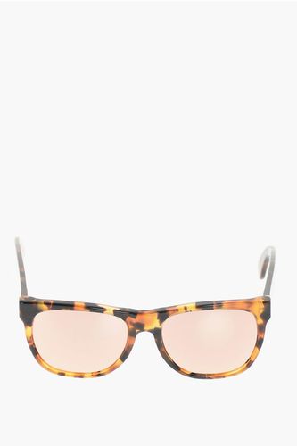 SUPER tortoise sunglasses with wayfarer frame size Unica - Retrosuperfuture - Modalova