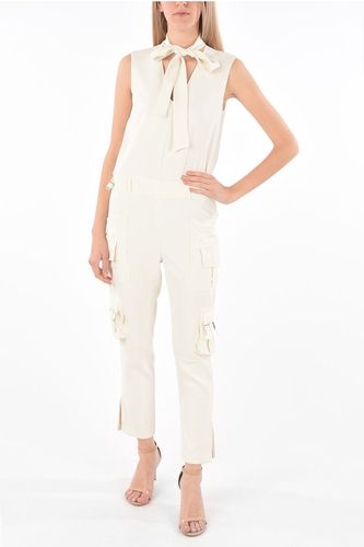 Tie Neck Collar Cargo Jumpsuit size 38 - Red Valentino - Modalova