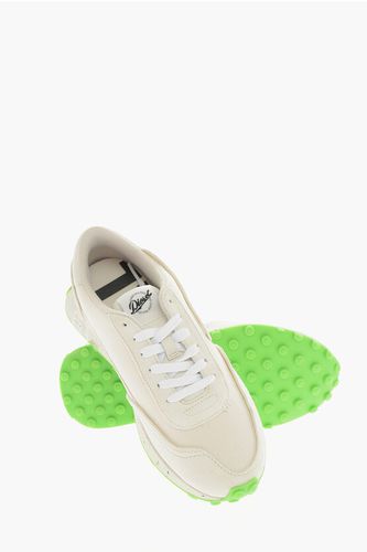 Tone on Ton Mesh and SuedS-RACER LC Low-Top Sneakers with Co size 39 - Diesel - Modalova