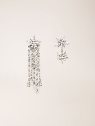 Boucles D'Oreilles Étoiles - Cristal - Maje - Modalova