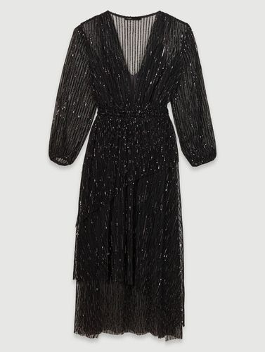 Robe Longue À Sequins - Robe de soirée - Maje - Modalova