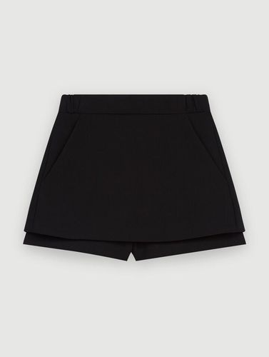 Short Jupe En Crêpe - Noir - Maje - Maje - Modalova