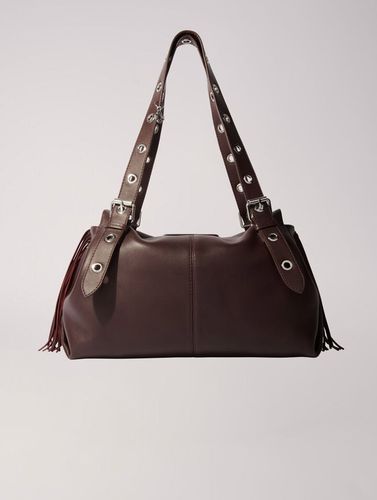 Sac Miss M Xl En Cuir Lisse - Maje - Modalova