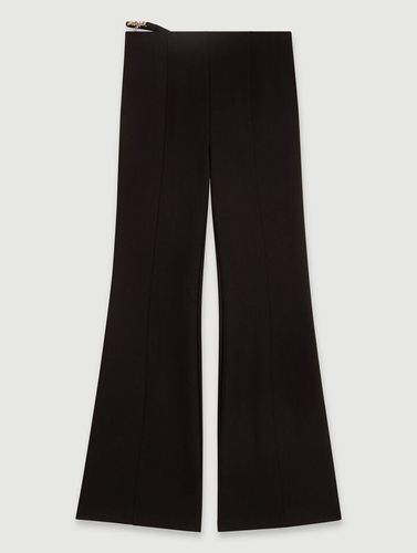 Pantalon Évasé Avec Détail Bijoux - Maje - Modalova