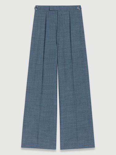 Pantalon Large - Bleu Pétrole - Maje - Modalova