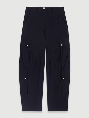 Pantalon Cargo - Bleu Marine - Maje - Maje - Modalova