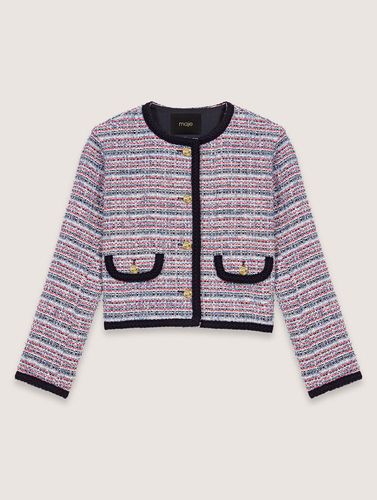 Veste Courte En Tweed - Maje - Modalova