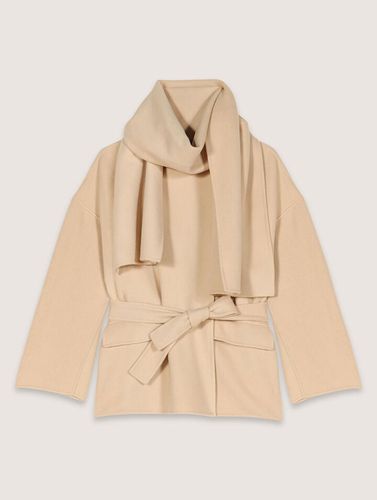 Manteau Double Face À Écharpe - Maje - Modalova