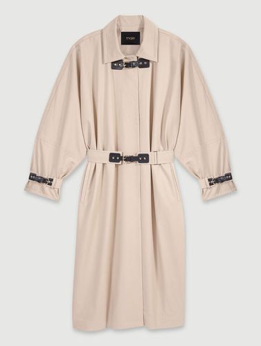 Trench Long - Beige - Maje - Maje - Modalova