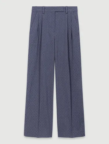 Pantalon De Tailleur Strassé - Maje - Modalova