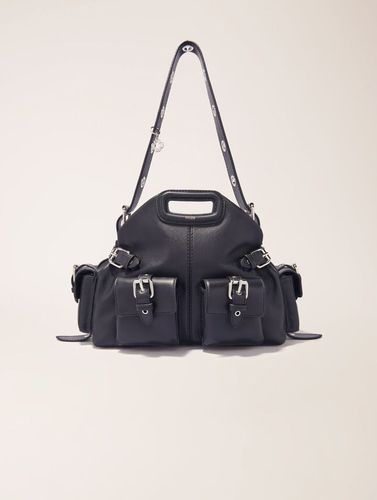 Sac Miss M Pockets En Cuir - Maje - Modalova