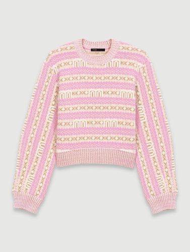 Pull Jacquard - Multicolore - Maje - Maje - Modalova