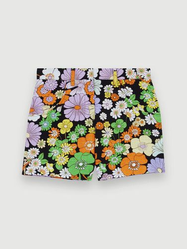 Short Imprimé Fleurs 70's - Imprimé - Maje - Modalova