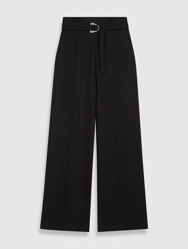 Pantalon Large Avec Ceinture - Maje - Modalova