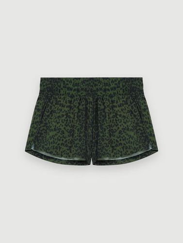 Short Façon Running Imprimé - Vert - Maje - Modalova