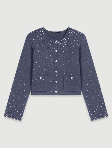 Pull En Maille À Strass - Tenue de fête - Maje - Modalova