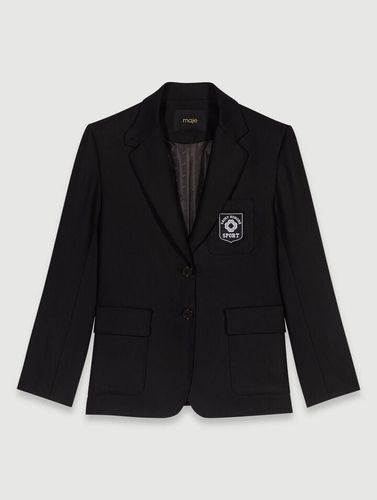 Veste De Tailleur - Noir - Maje - Maje - Modalova