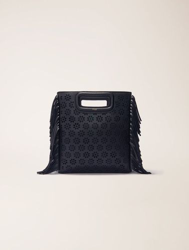 Sac M En Cuir Perforé - Maje - Modalova