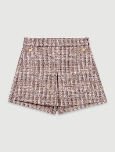 Short Trompe L'Œil En Tweed - Maje - Modalova