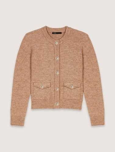 Cardigan En Maille - Marron - Maje - Maje - Modalova