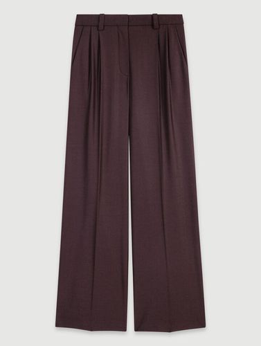 Pantalon De Tailleur Large - Maje - Modalova