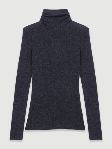 Pull En Laine Et Soie - Gris - Maje - Maje - Modalova