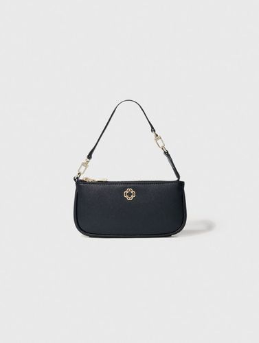 Pochette En Cuir Lisse - Maje - Modalova