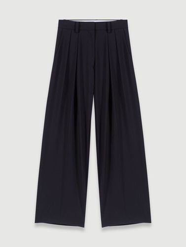 Pantalon Large Avec Ceinture - Maje - Modalova