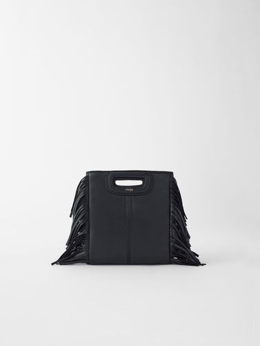 Sac M Mini En Cuir Lisse - Maje - Modalova