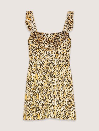 Robe Courte Imprimé Leopard - Maje - Modalova