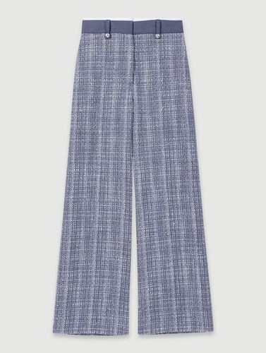 Pantalon En Tweed - Gris - Maje - Maje - Modalova