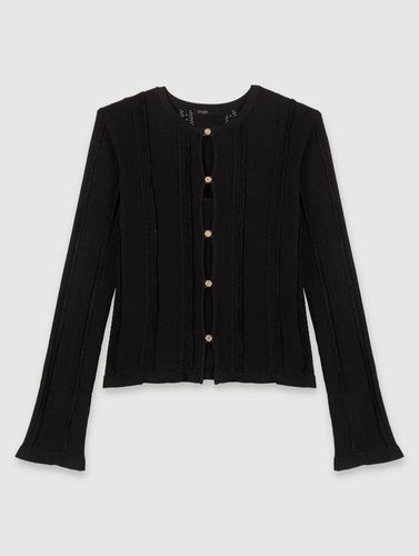 Cardigan 2-en-1 - Noir - Maje - Maje - Modalova