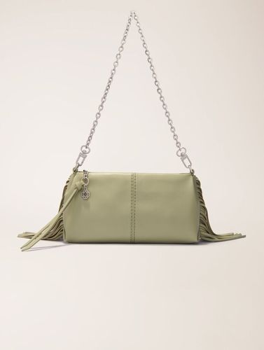 Pochette Miss M Pouch En Cuir Lisse - Vert - Maje - Modalova