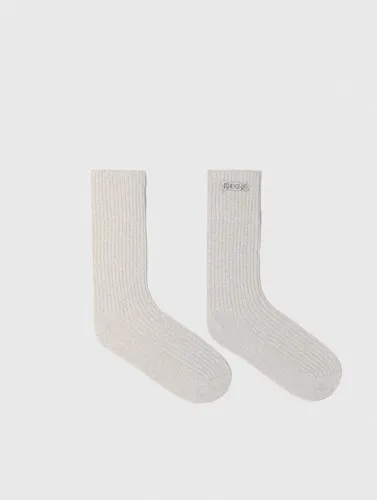 Chaussettes En Lurex - Maje - Modalova