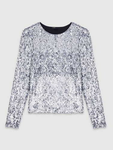 Top Manches Longues En Sequins - Maje - Modalova