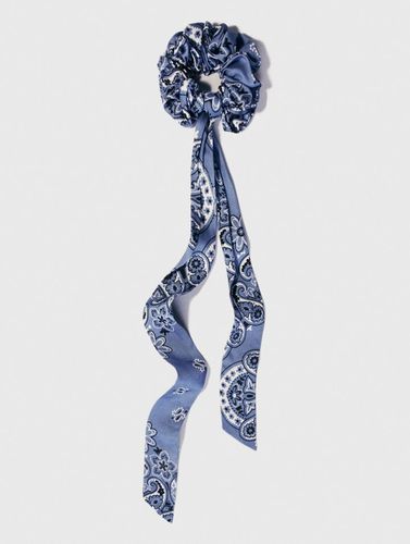 Chouchou Avec Foulard Ruban Imprimé - Maje - Modalova
