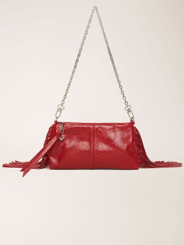 Pochette Miss M Pouch En Cuir Use - Maje - Modalova