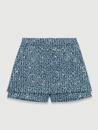 Short Trompe L'Œil En Tweed - Maje - Modalova