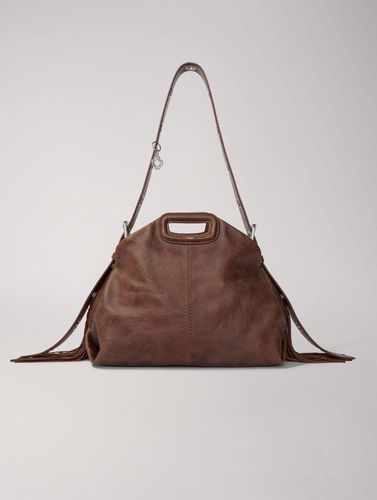 Sac Miss M En Cuir Vintage - Maje - Modalova