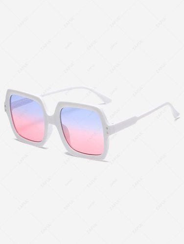 Anti UV Oversized Square Sunglasses - Zaful - Modalova