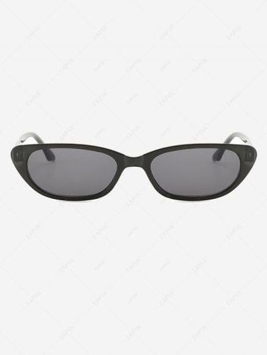 Catty Eye Oval Sunglasses - Zaful - Modalova