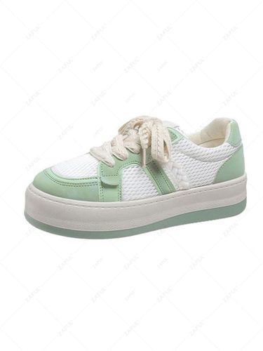 Chaussures de Skate Panneau Tress en Maille - Zaful FR - Modalova
