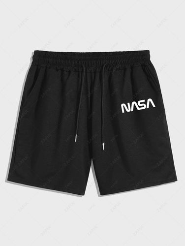 Short de Survtement Imprim Lettre Cordon S - Zaful FR - Modalova