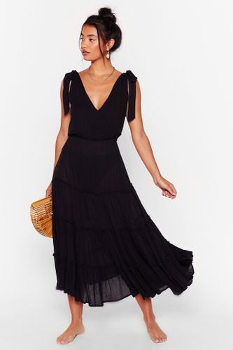 Dressing Gown De Plage Mi-Longue À Bretelles Nouables - 42 - Nasty Gal - Modalova
